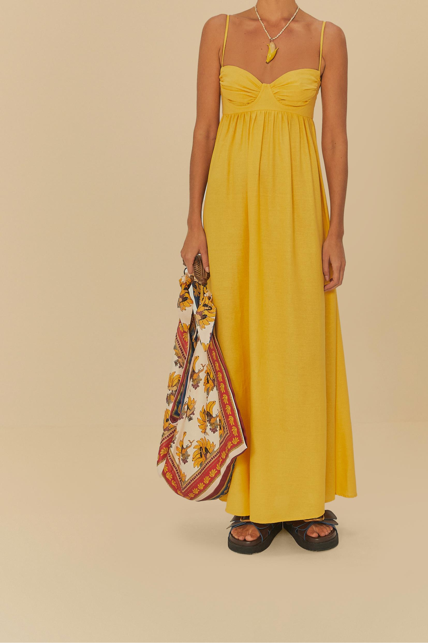 Radiant Yellow  Summer Dress