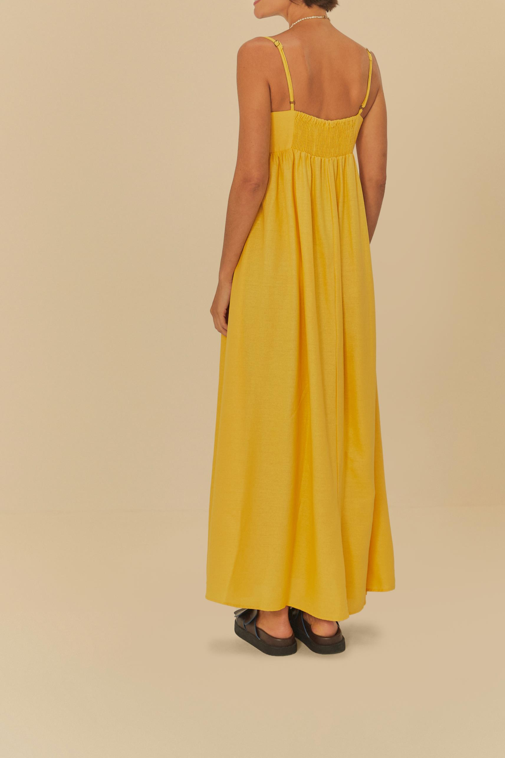 Radiant Yellow  Summer Dress